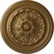 Ekena Millwork Chester Ceiling Medallion (Fits Canopies up to 2 1/4"), Hand-Painted Pale Gold, 15 3/4"OD x 1 7/8"P CM15CHPAS - alternate 1